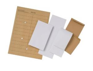 Myntpose 100 x 155 mm brun 100 gr (500) 